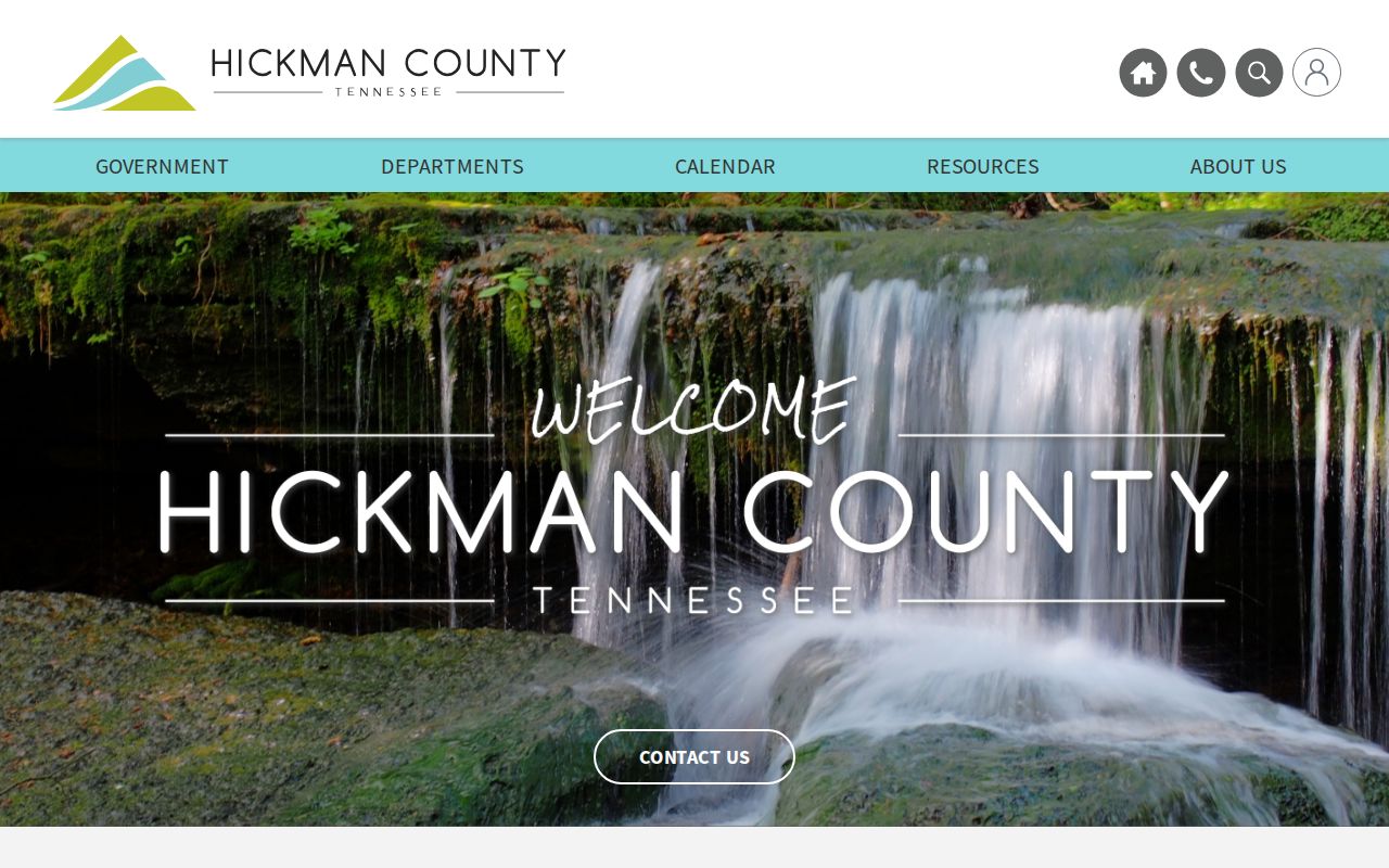 Official Hickman County government homepage for criminal record office contacts